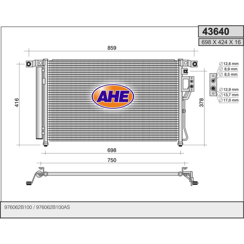 Condenseur de climatisation AHE