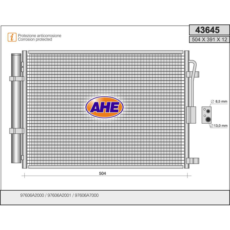 Condenseur de climatisation AHE