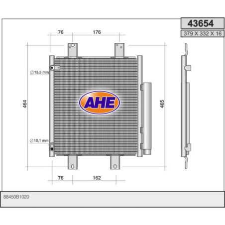 Condenseur de climatisation AHE