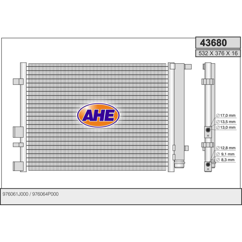 Condenseur de climatisation AHE
