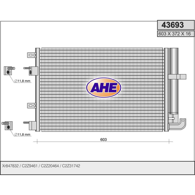 Condenseur de climatisation AHE