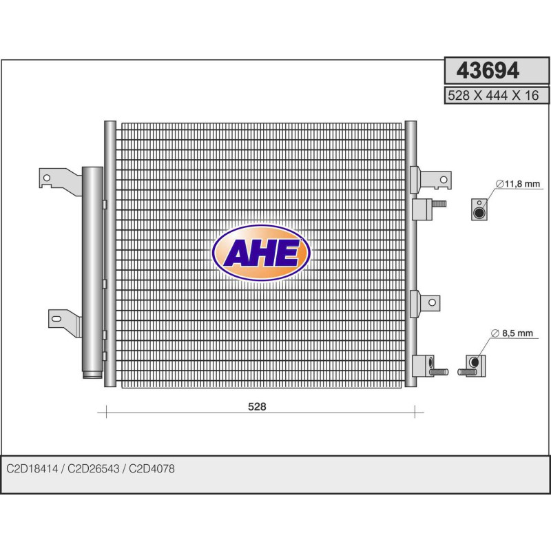 Condenseur de climatisation AHE