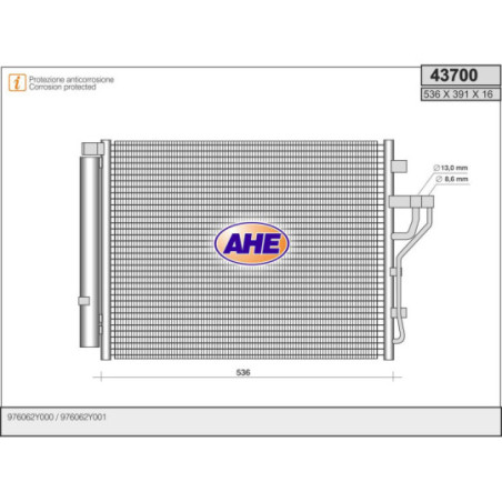 Condenseur de climatisation AHE