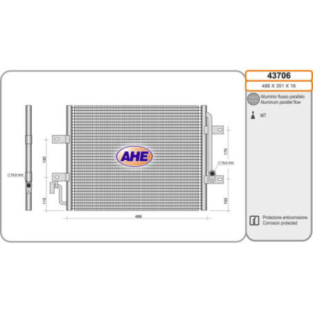 Condenseur de climatisation AHE