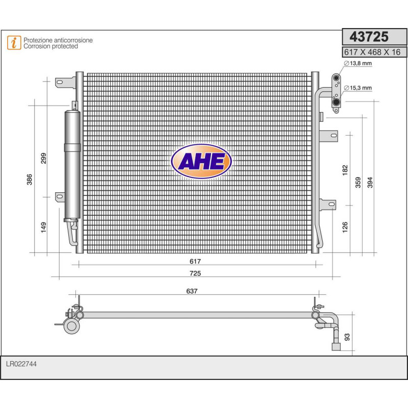 Condenseur de climatisation AHE