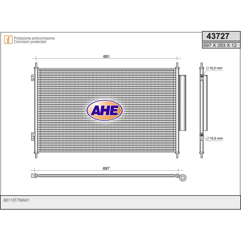 Condenseur de climatisation AHE