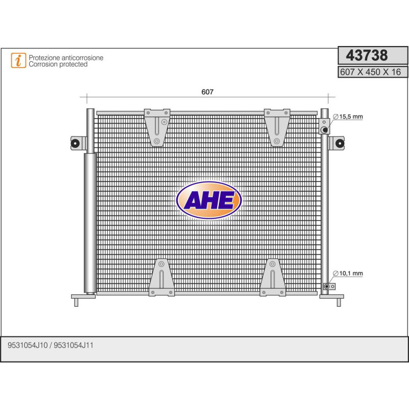 Condenseur de climatisation AHE