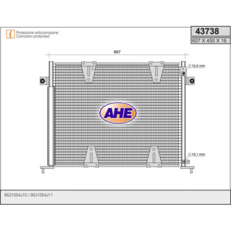 Condenseur de climatisation...