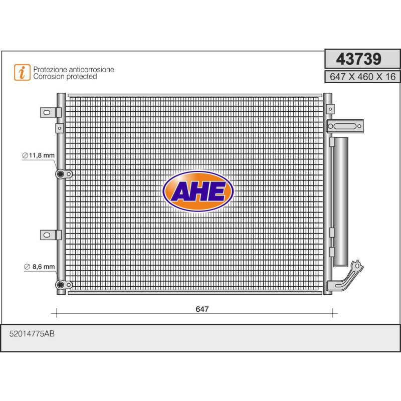 Condenseur de climatisation AHE