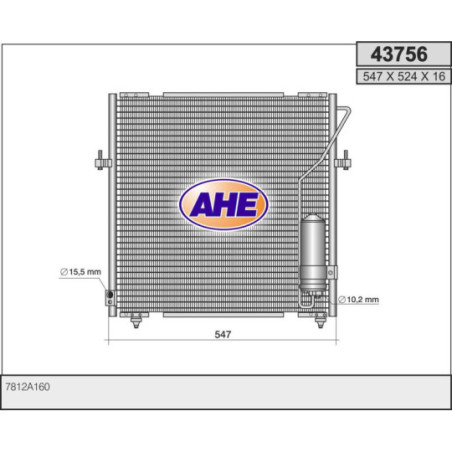Condenseur de climatisation AHE