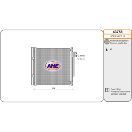 Condenseur de climatisation AHE
