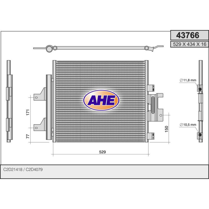 Condenseur de climatisation AHE