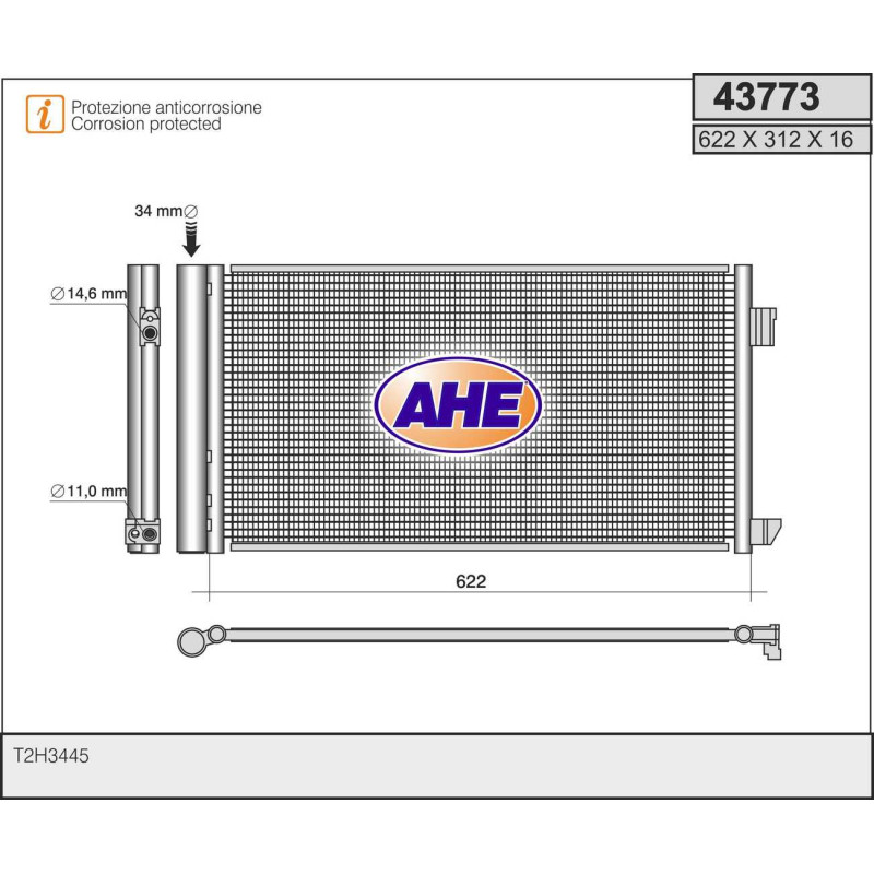 Condenseur de climatisation AHE