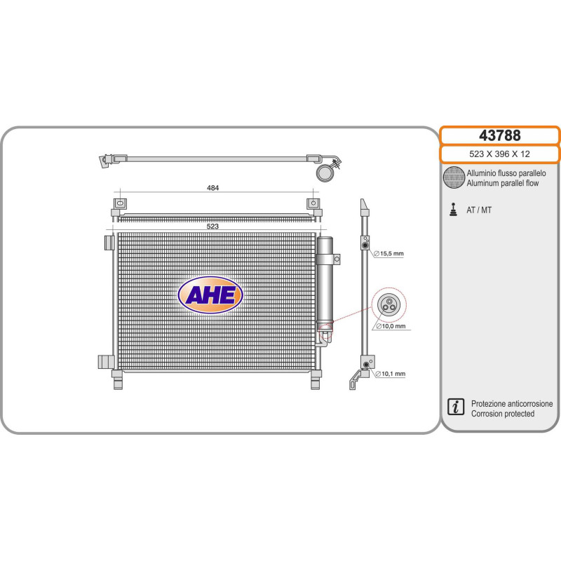 Condenseur de climatisation AHE