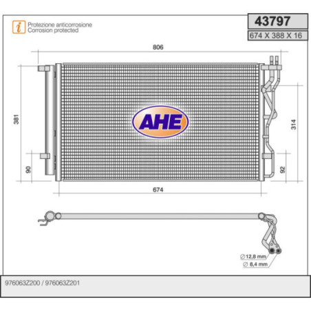 Condenseur de climatisation AHE