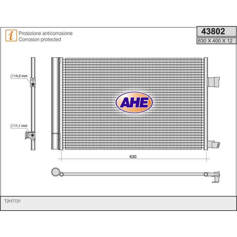 Condenseur de climatisation AHE