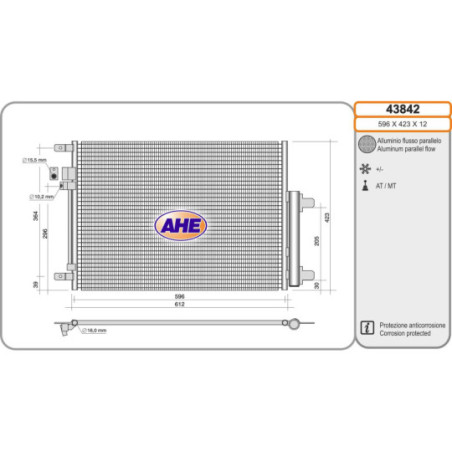 Condenseur de climatisation AHE