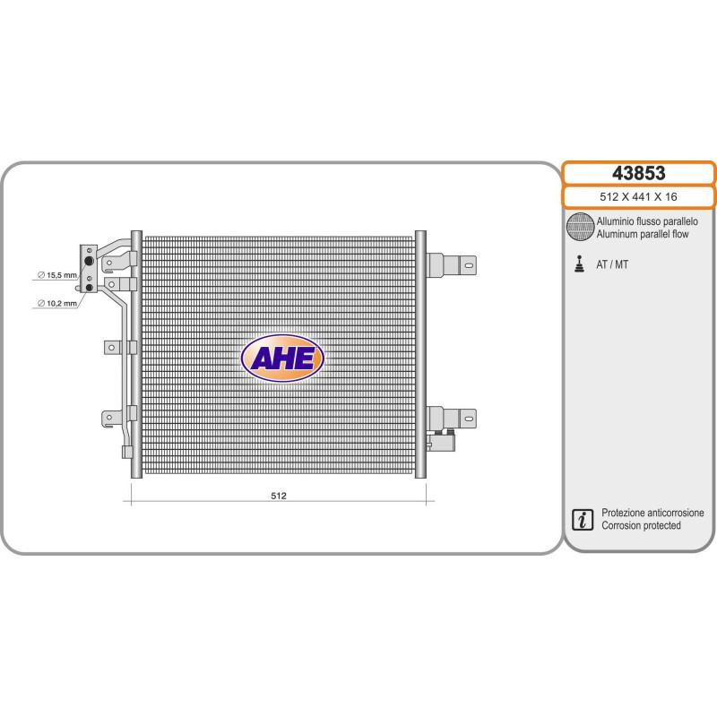 Condenseur de climatisation AHE