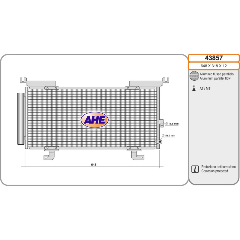 Condenseur de climatisation AHE