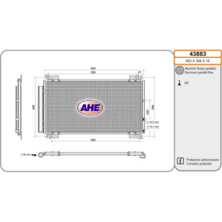 Condenseur de climatisation AHE
