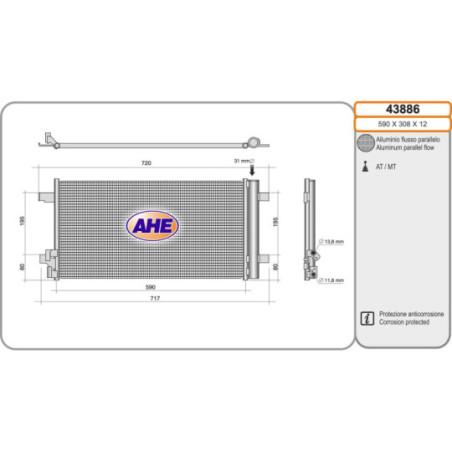 Condenseur de climatisation AHE