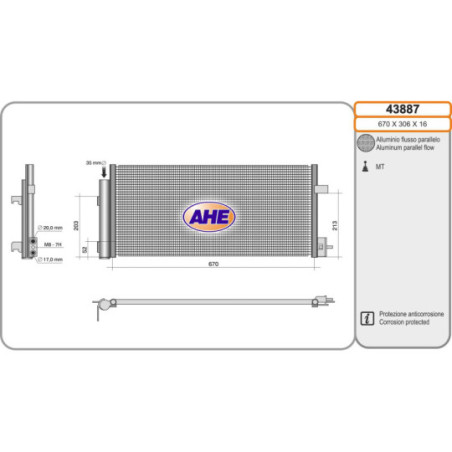 Condenseur de climatisation AHE
