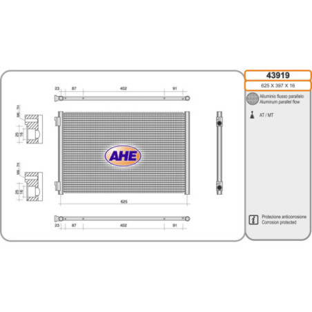 Condenseur de climatisation AHE