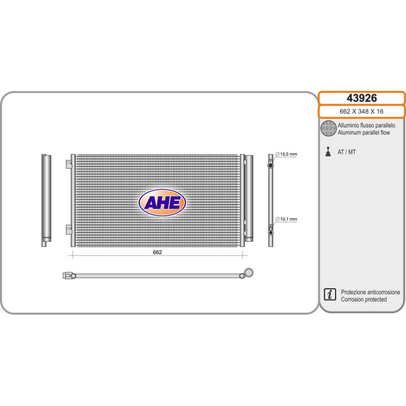 Condenseur de climatisation AHE