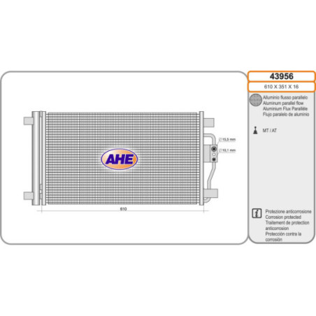 Condenseur de climatisation AHE