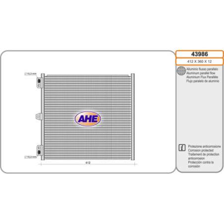 Condenseur de climatisation AHE