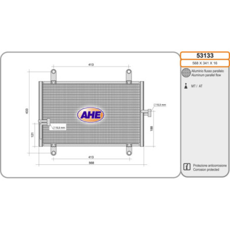 Condenseur de climatisation...