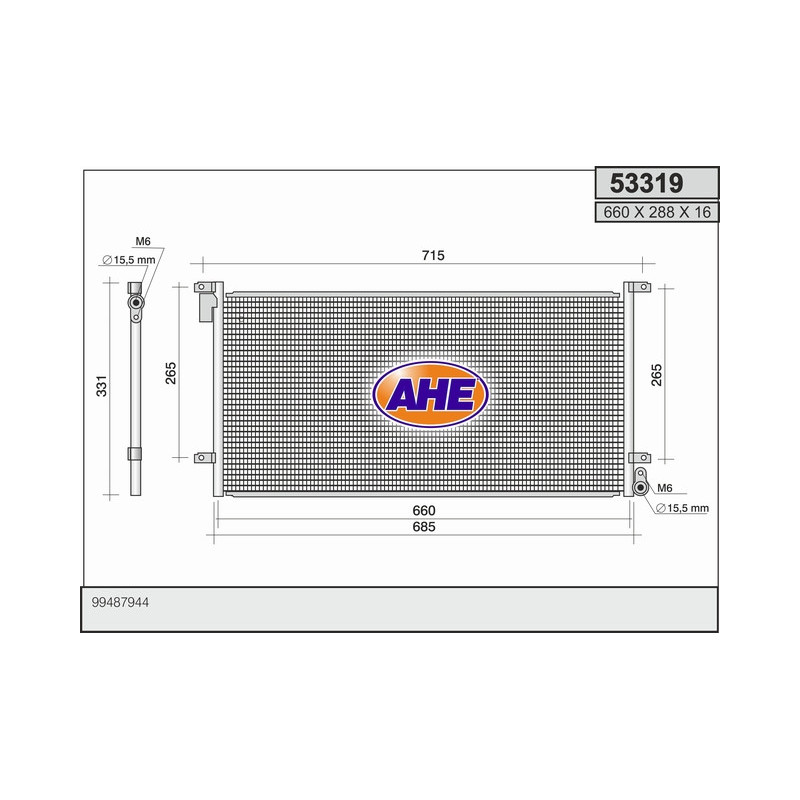 Condenseur de climatisation AHE