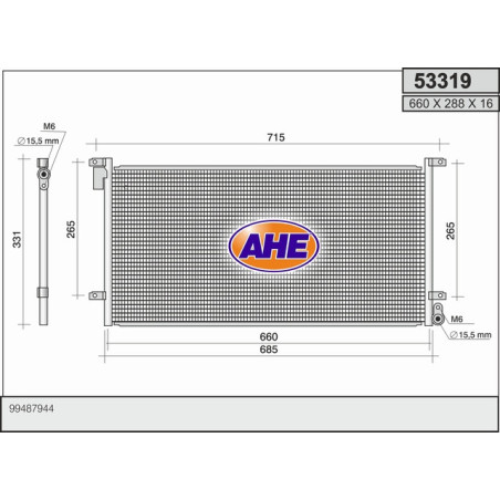 Condenseur de climatisation AHE