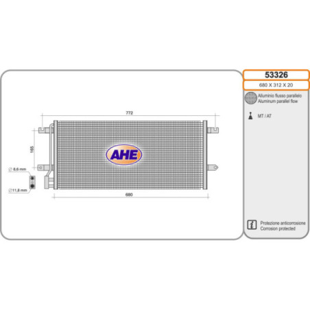 Condenseur de climatisation...