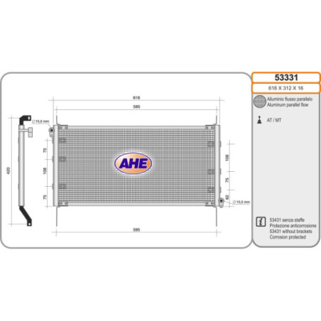 Condenseur de climatisation...