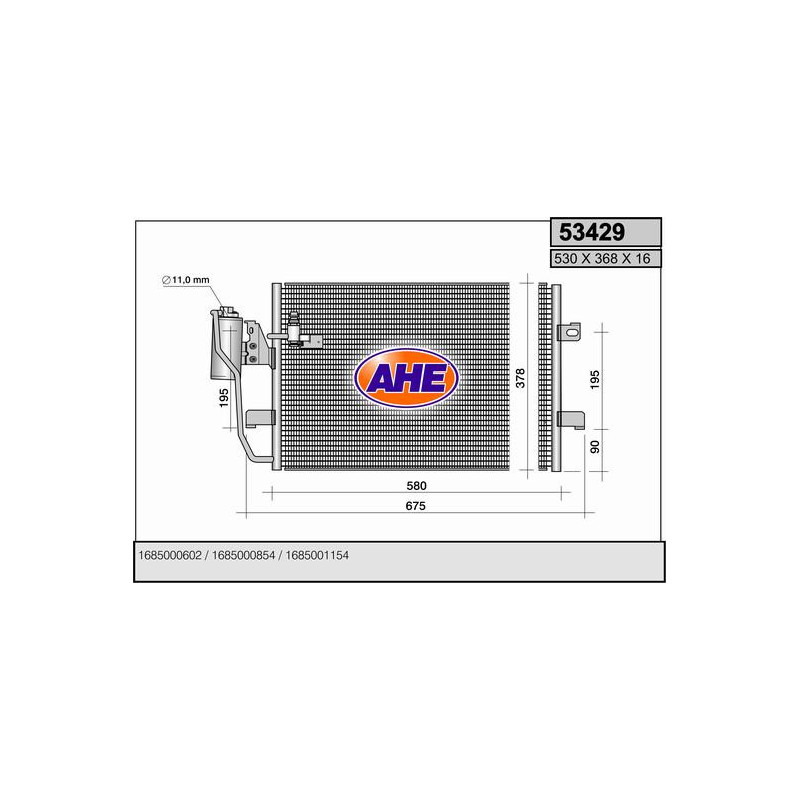 Condenseur de climatisation AHE
