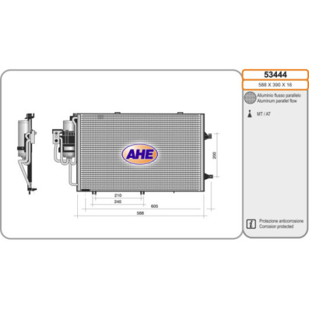 Condenseur de climatisation...