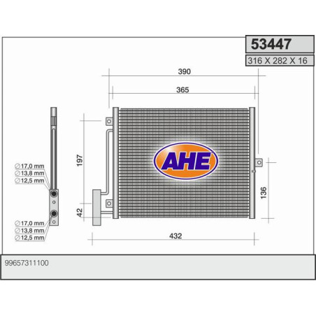 Condenseur de climatisation AHE