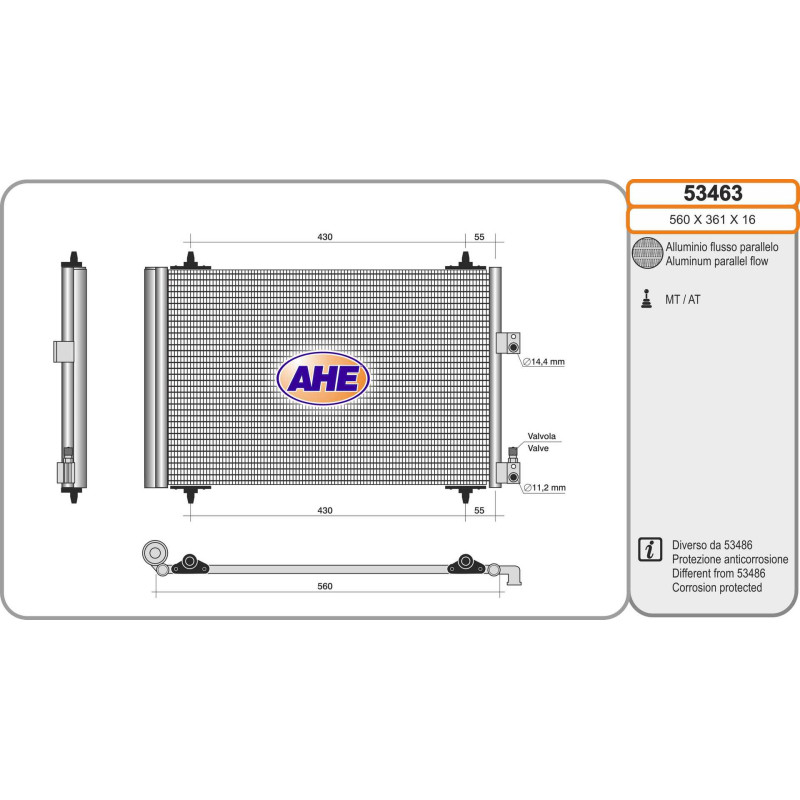 Condenseur de climatisation AHE