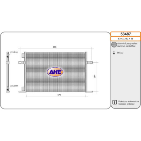 Condenseur de climatisation...