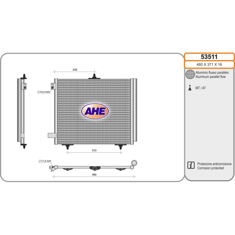 Condenseur de climatisation AHE