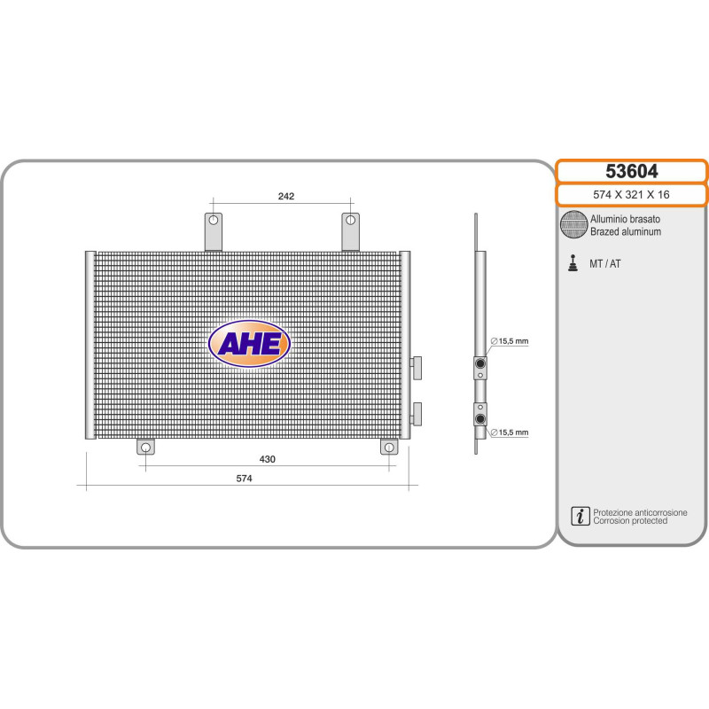 Condenseur de climatisation AHE