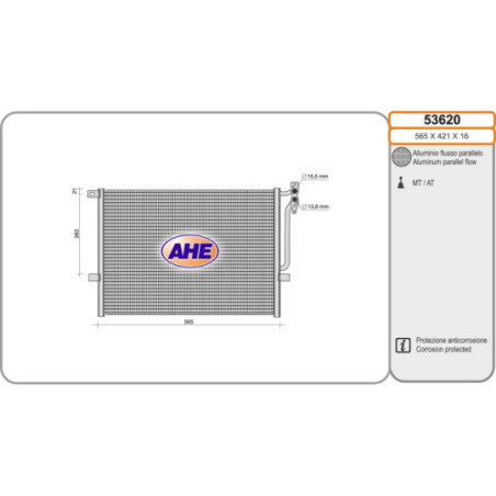 Condenseur de climatisation...