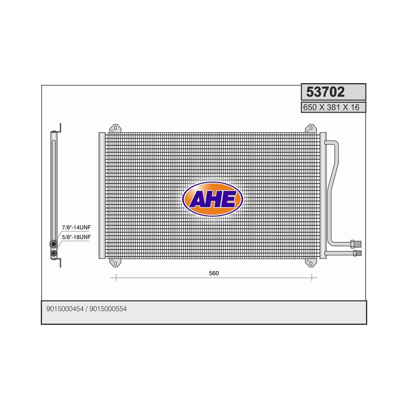 Condenseur de climatisation AHE