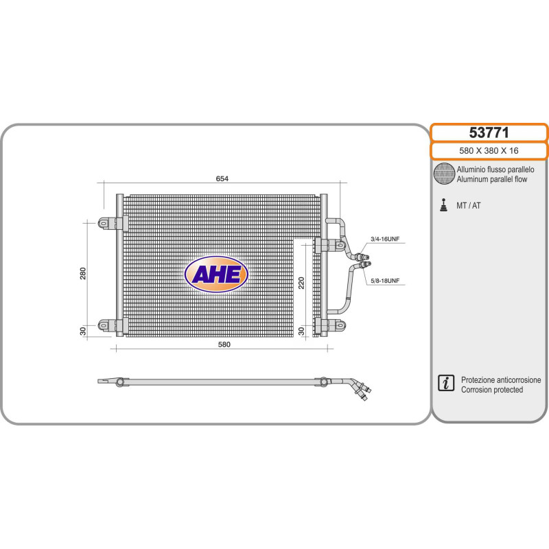 Condenseur de climatisation AHE