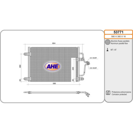 Condenseur de climatisation AHE