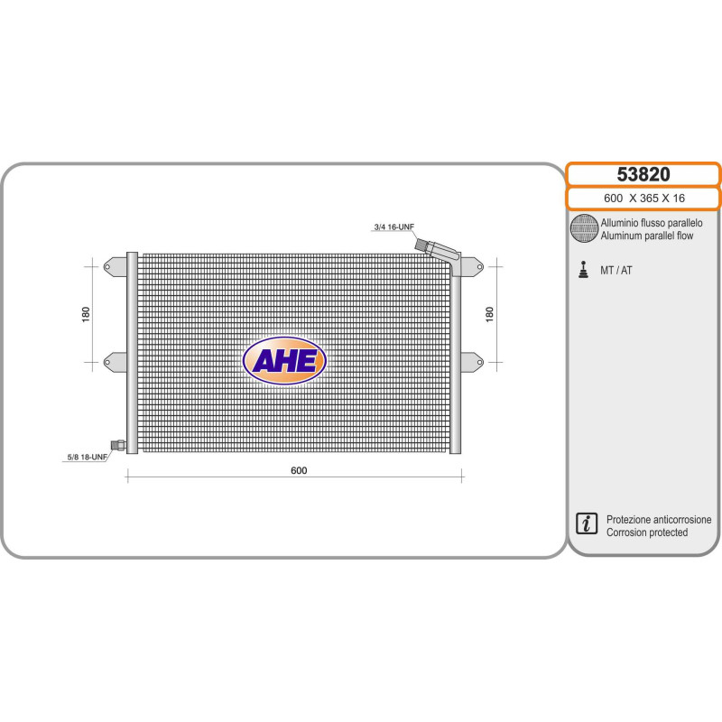 Condenseur de climatisation AHE