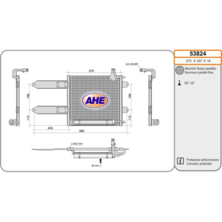 Condenseur de climatisation...