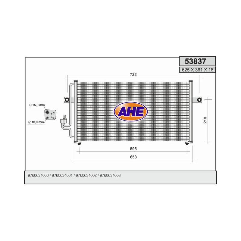 Condenseur de climatisation AHE