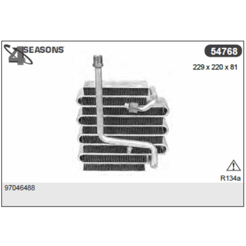 Evaporateur de climatisation AHE